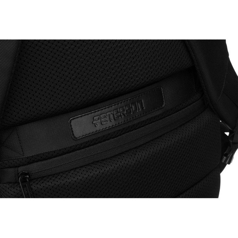 Plecak na laptopa, czarny, Peterson