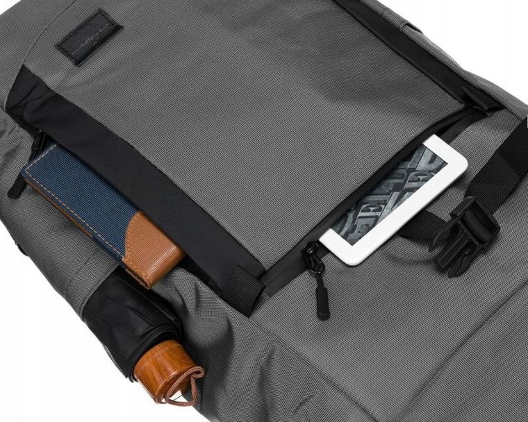 Plecak na laptopa, szary, Peterson