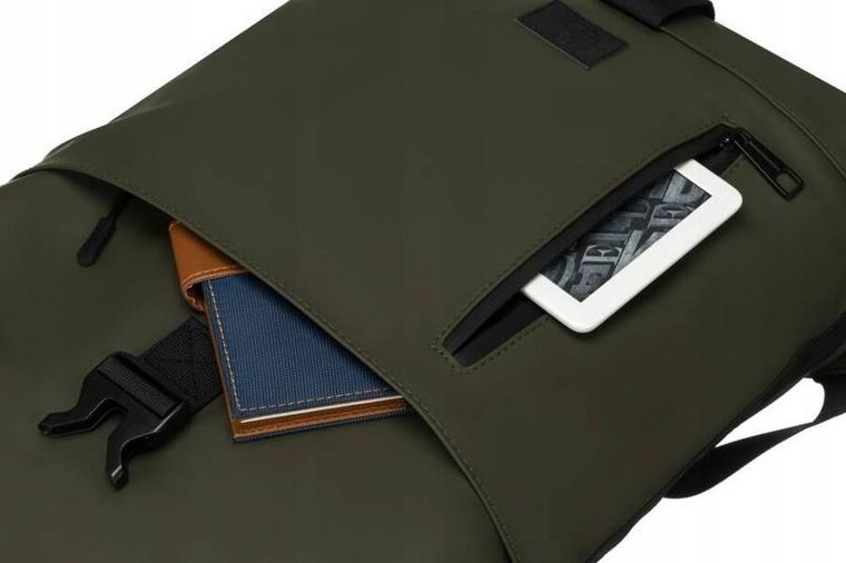 Plecak na laptopa, zielony, Peterson