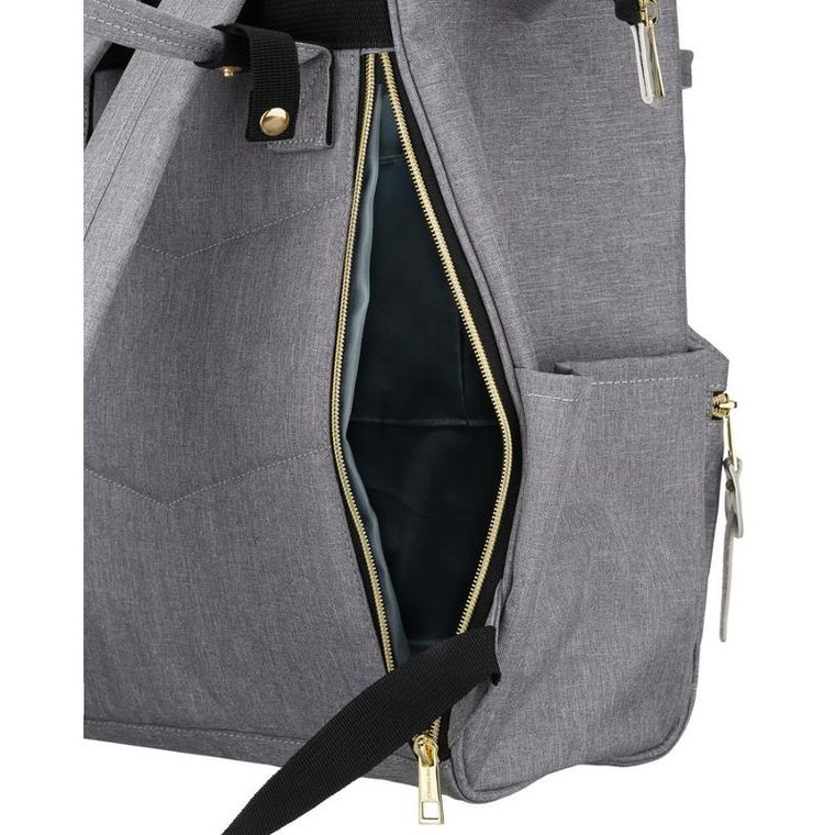 Plecak na latopa, szary, Peterson