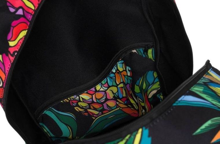 Plecak podróżny, bagaż podręczny do samolotu, kwiaty, Peterson