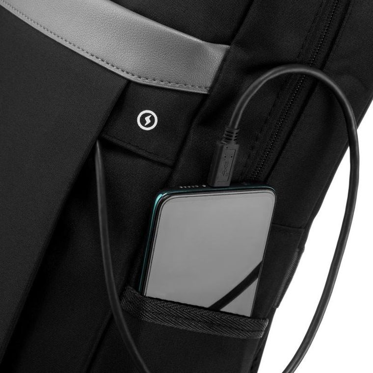 Plecak podróżny, bagaż podręczny do samolotu, USB, Peterson