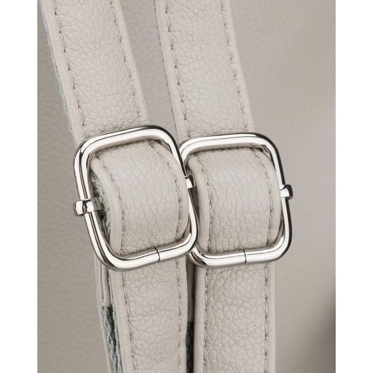 Plecak, szary, skóra ekologiczna, Rovicky