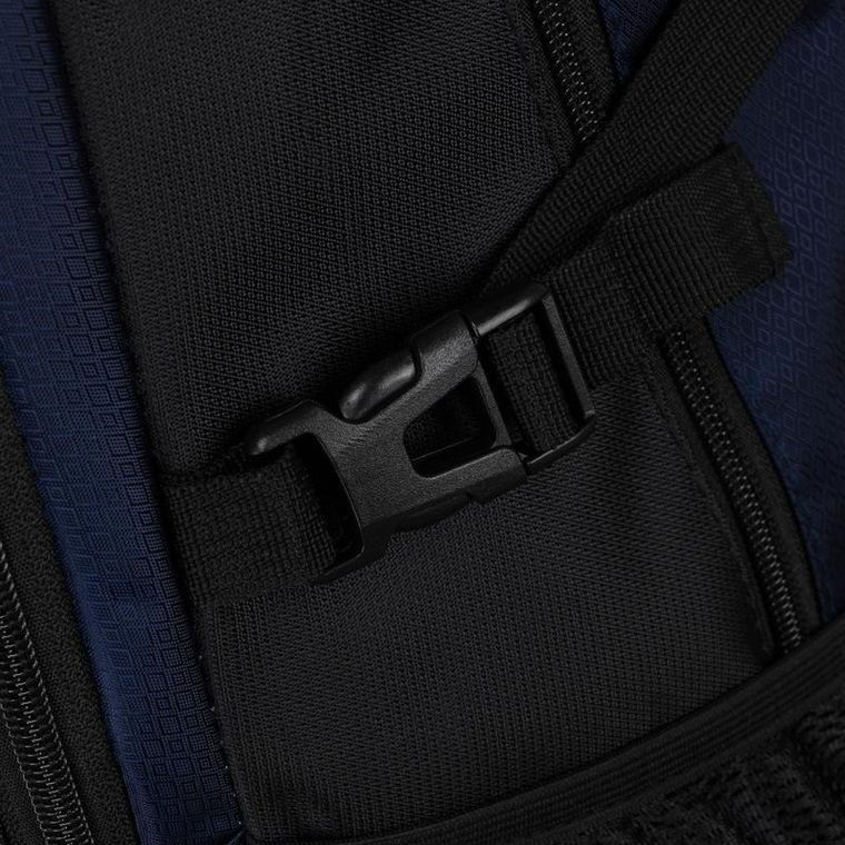 Plecak turystyczny, granatowo-czarny, Peterson