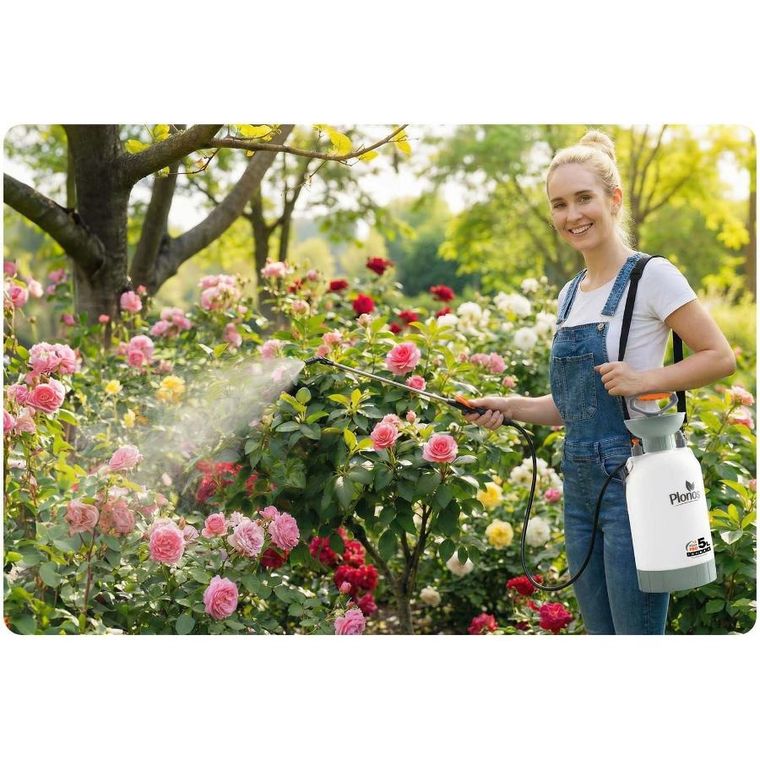Plonos, opryskiwacz ciśnieniowy, ręczny, 5l