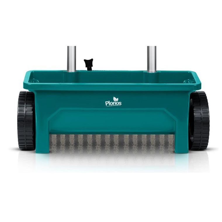 Plonos, siewnik do trawy, nasion, rozsiewacz nawozu, ręczny, 12l, PL-980