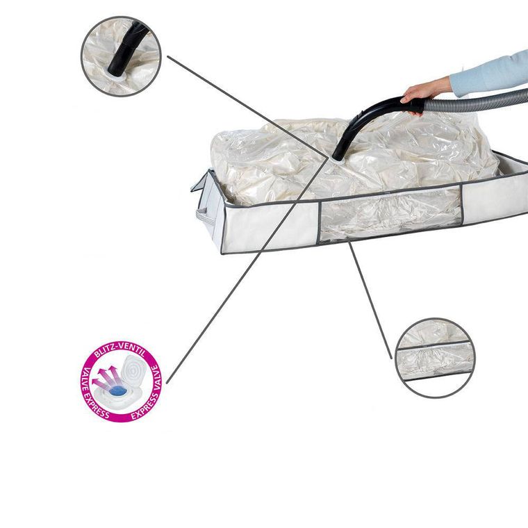 Pokrowiec na pościel, ubrania, soft + worek próżniowy