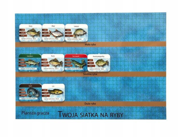 Polskie Gry Planszowe, Zawody wędkarskie, gra familijna