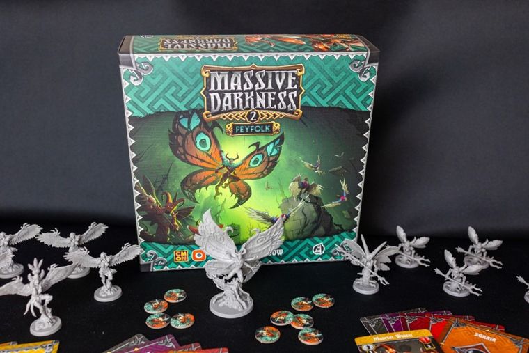 Portal Games, Massive Darkness 2: Feyfolk, zestaw wrogów, dodatek do gry