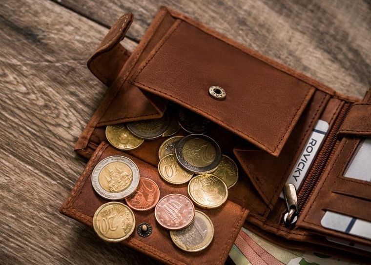 Portfel, brązowy, skórzany, Always Wild