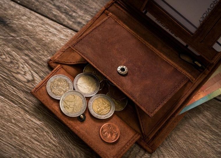 Portfel, brązowy, skórzany, Always Wild