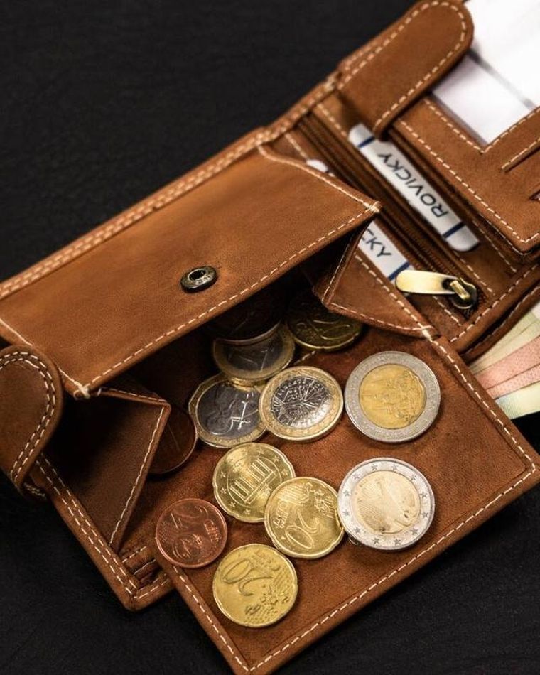 Portfel, brązowy, skórzany, Always Wild