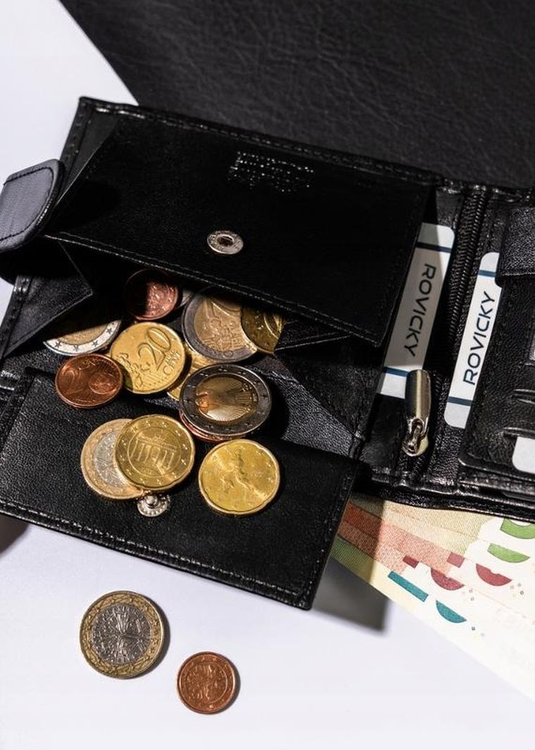 Portfel, czarny, skórzany, Always Wild