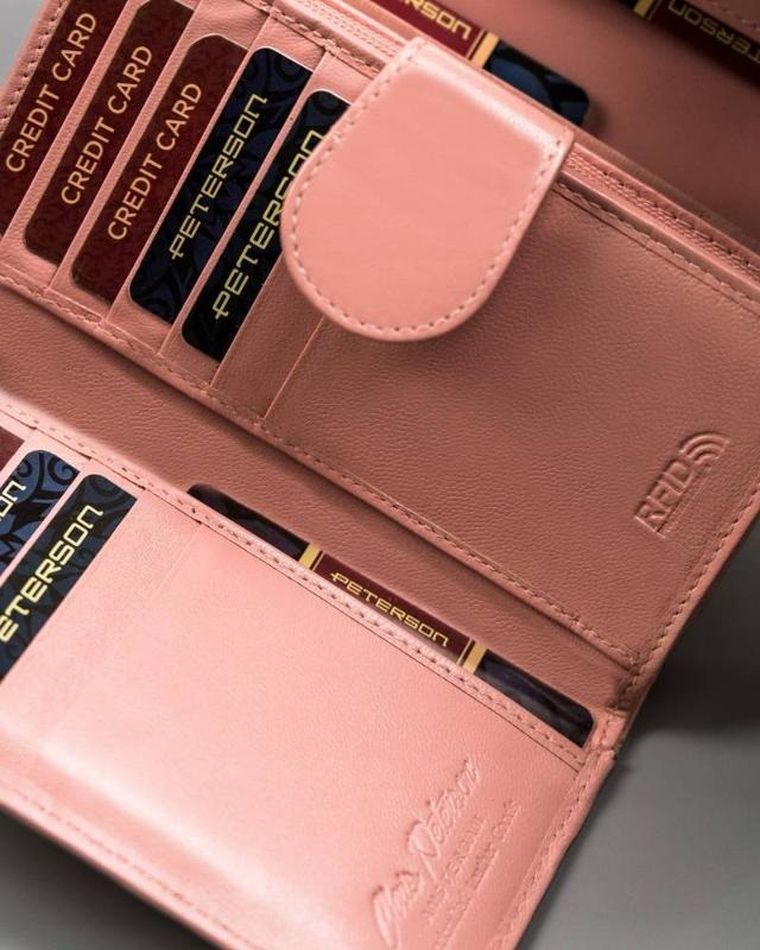 Portfel, mix, skórzany, Peterson