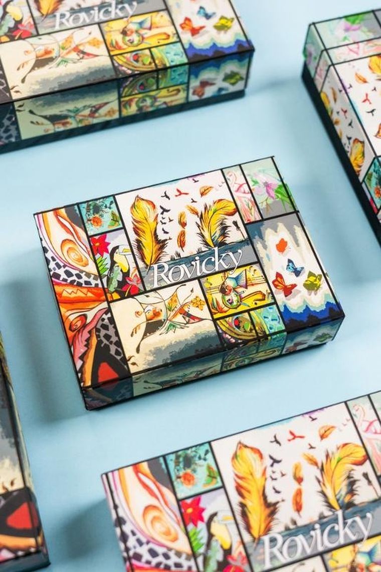 Portfel, mix, skórzany, Rovicky