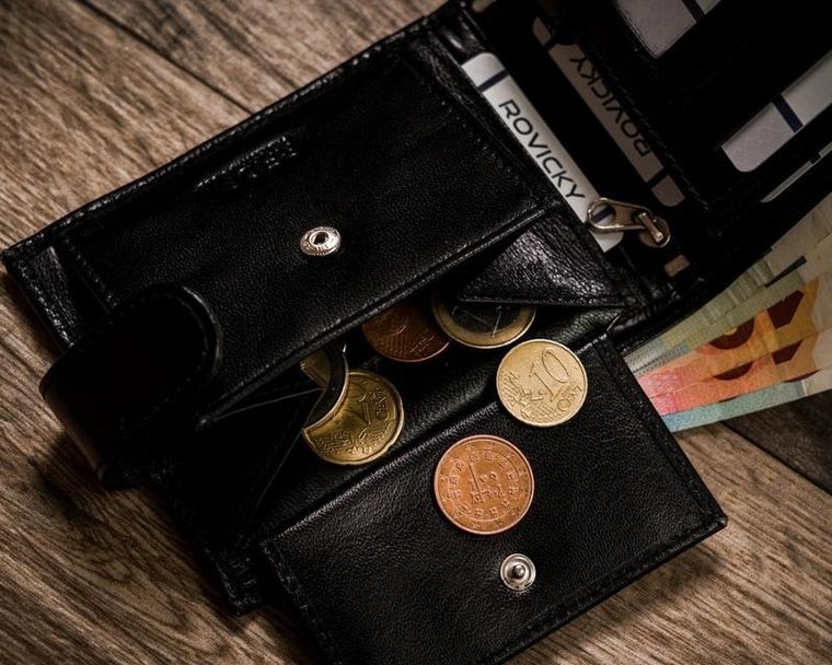 Portfel, skórzany, czarny, RFID, Rovicky