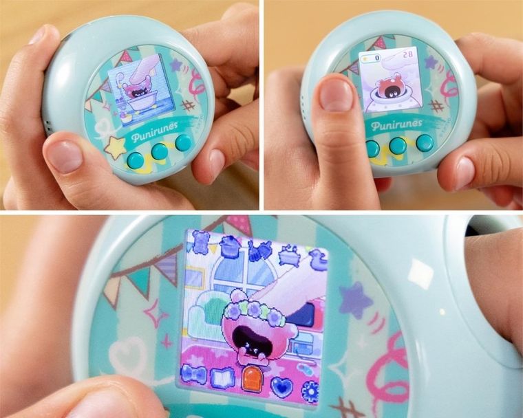 Punirunes, interaktywne cyfrowe zwierzątko, zielone