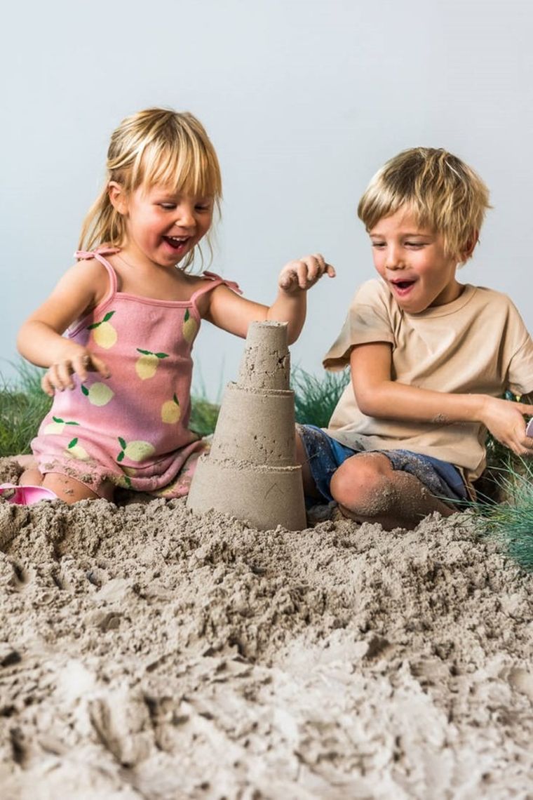 Quut, Alto, zestaw 3 foremek do piasku, wieża, Cherry + Banana Pink