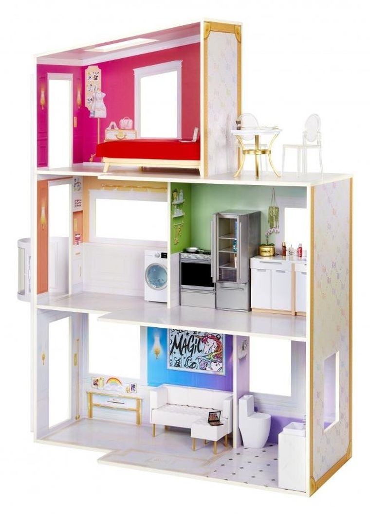 Rainbow High, Townhouse, domek dla lalek z akcesoriami