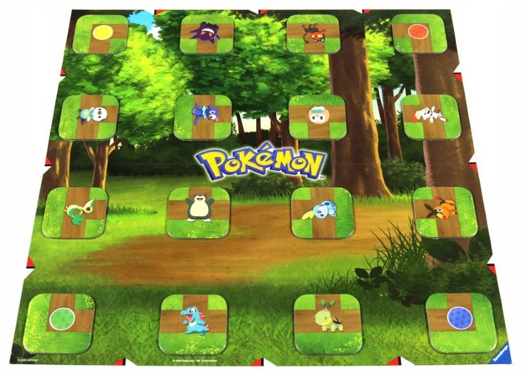 Ravensburger, Labyrinth Pokemon, gra familijna