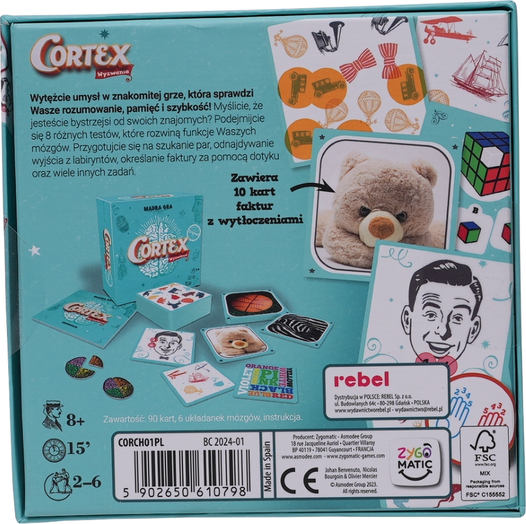 Rebel, Cortex, Wyzwania, gra towarzyska z wyzwaniami