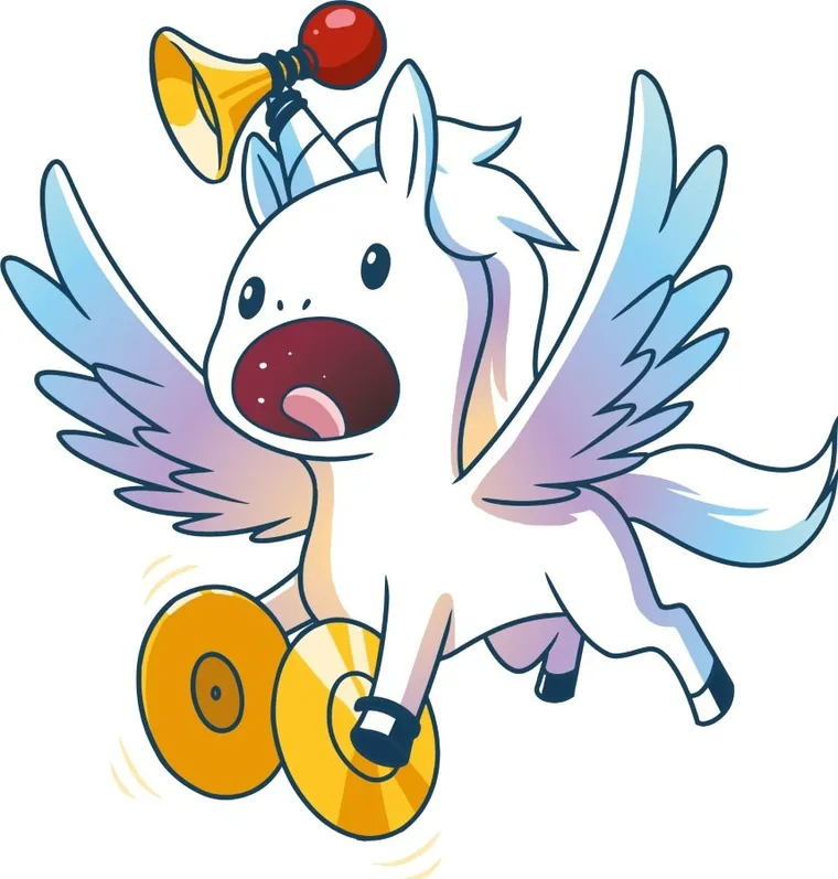 Rebel, Odjechane Jednorożce, gra karciana