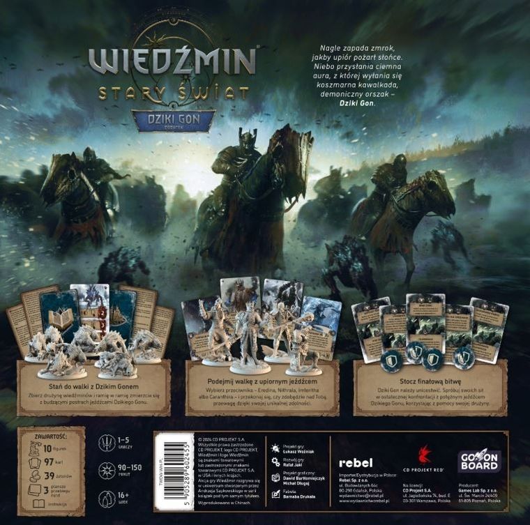 Rebel, Wiedźmin: Stary Świat, Dziki Gon, dodatek do gry