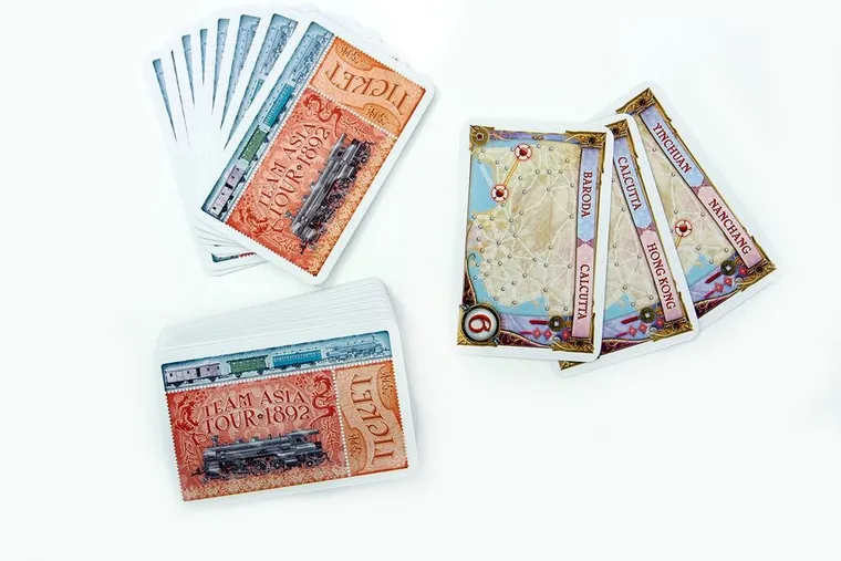 Rebel, Wsiąść do Pociągu: Azja, dodatek, gra familijna