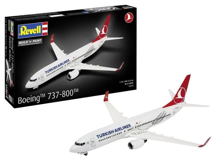 Revell, Boeing 737-800 Turkish Airlines, model do sklejania
