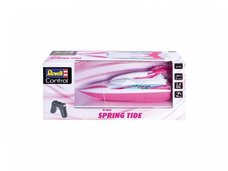Revell, łódź Spring Tide, pojazd zdalnie sterowany, różowy