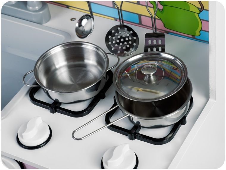 Ricokids, akcesoria kuchenne, zestaw garnków do zabawy