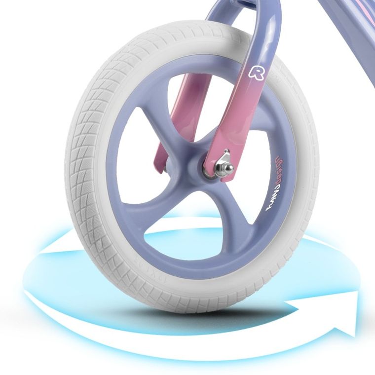Ricokids, Funnu, rowerek biegowy dla dzieci, różowo-fioletowy