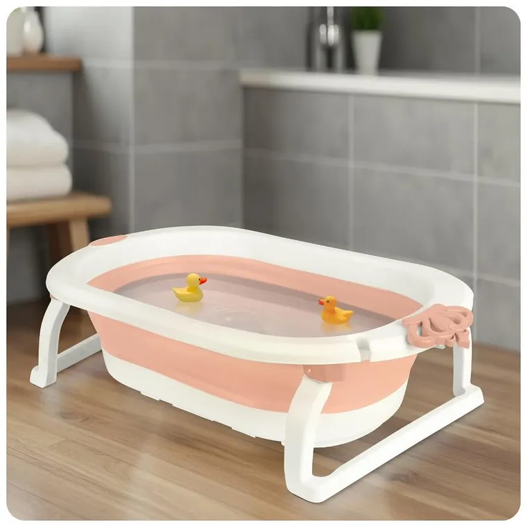 Ricokids, RK-286, wanienka składana z wkładką, biało-różowa