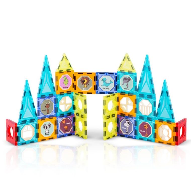 Ricokids, Wieża, klocki magnetyczne, 98 elementów