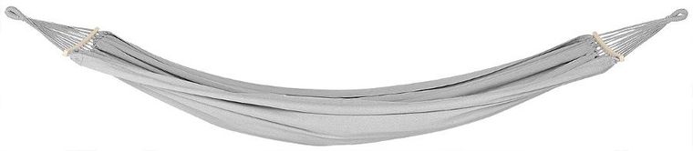 Royokamp, hamak ogrodowy z drążkiem i pokrowcem, 2 osobowy, XXL, szary, 250-150 cm