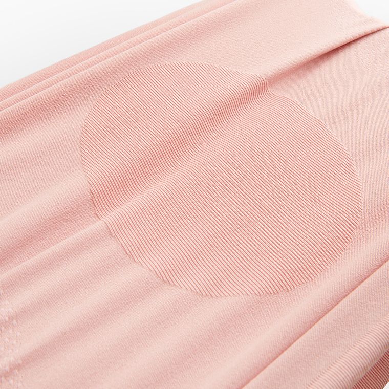 Różowa bluzka termoaktywna z domieszką wełny NOWEAR