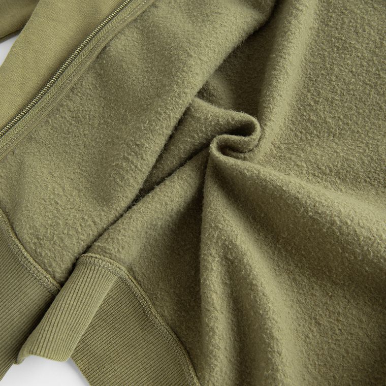 Rozpinana bluza z kapturem o kroju oversize NOWEAR