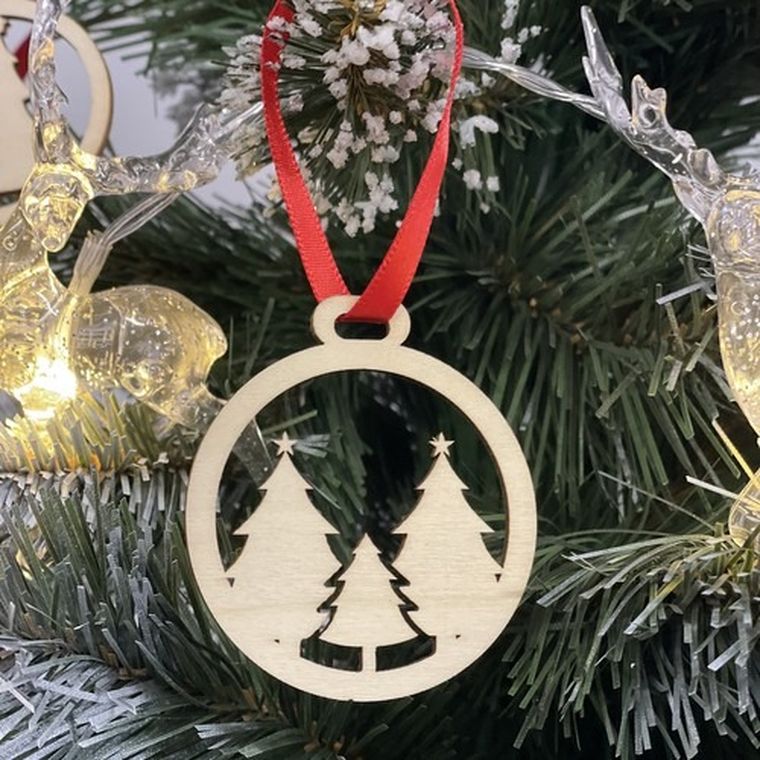 Ruhhy, bombki drewniane, 36 szt.