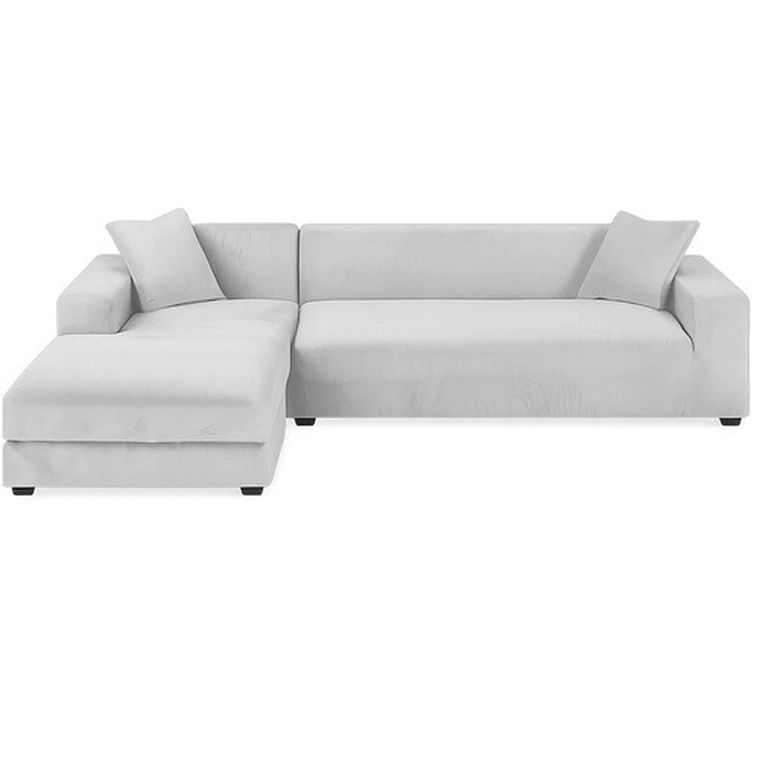 Ruhhy, pokrowiec na kanapę, jasnoszary, 145-185 cm