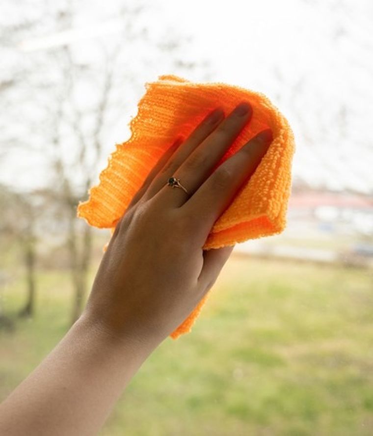 Ruhhy, ściereczki z mikrofibry, zestaw 12 szt.