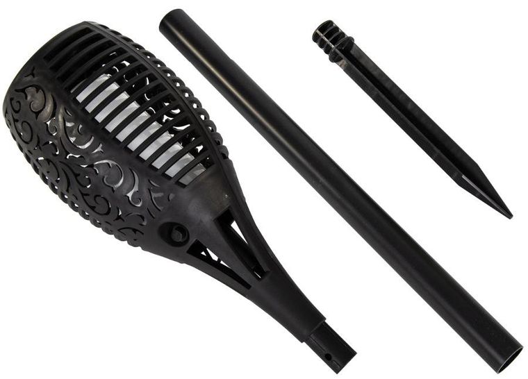 Saska Garden, lampa solarna, pochodnia, 36 LED, 12-12-78 cm