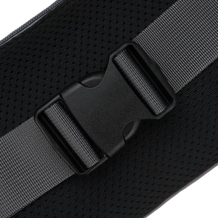 Saszetka na biodro, nerka, ciemnoszara, Peterson