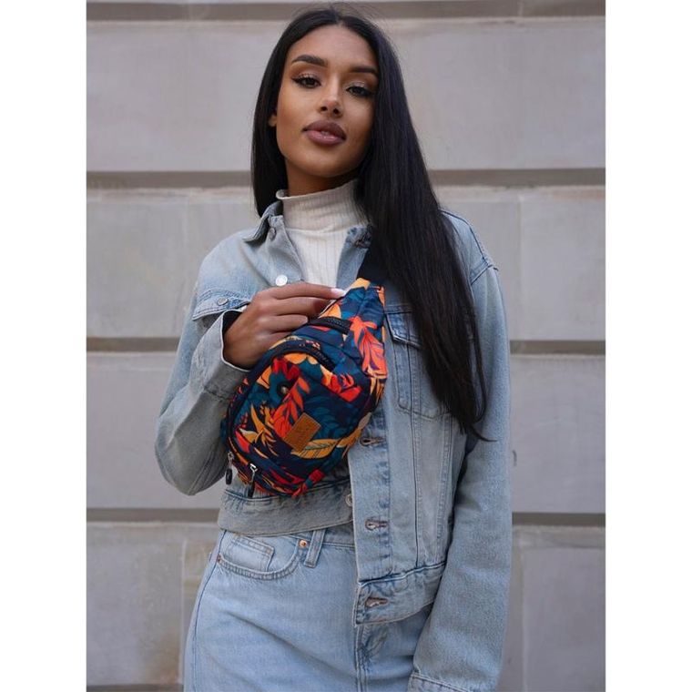 Saszetka na biodro, nerka, mix, Rovicky