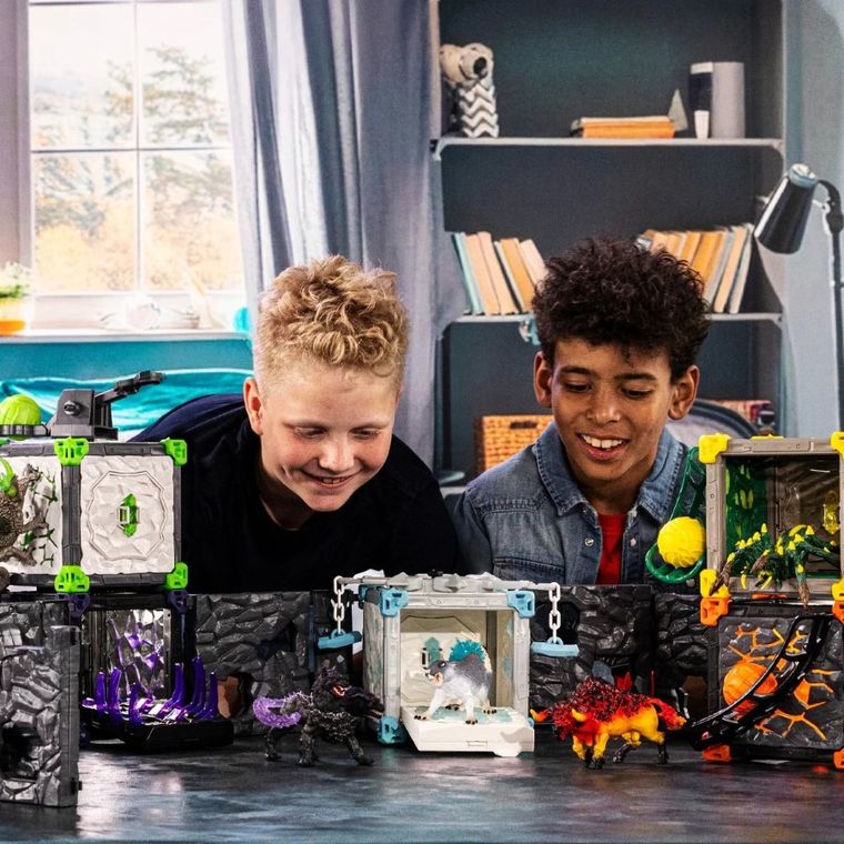 Schleich, Eldrador Creatures, Battle Cave Arena: Lawa kontra Cień, zestaw, 42673