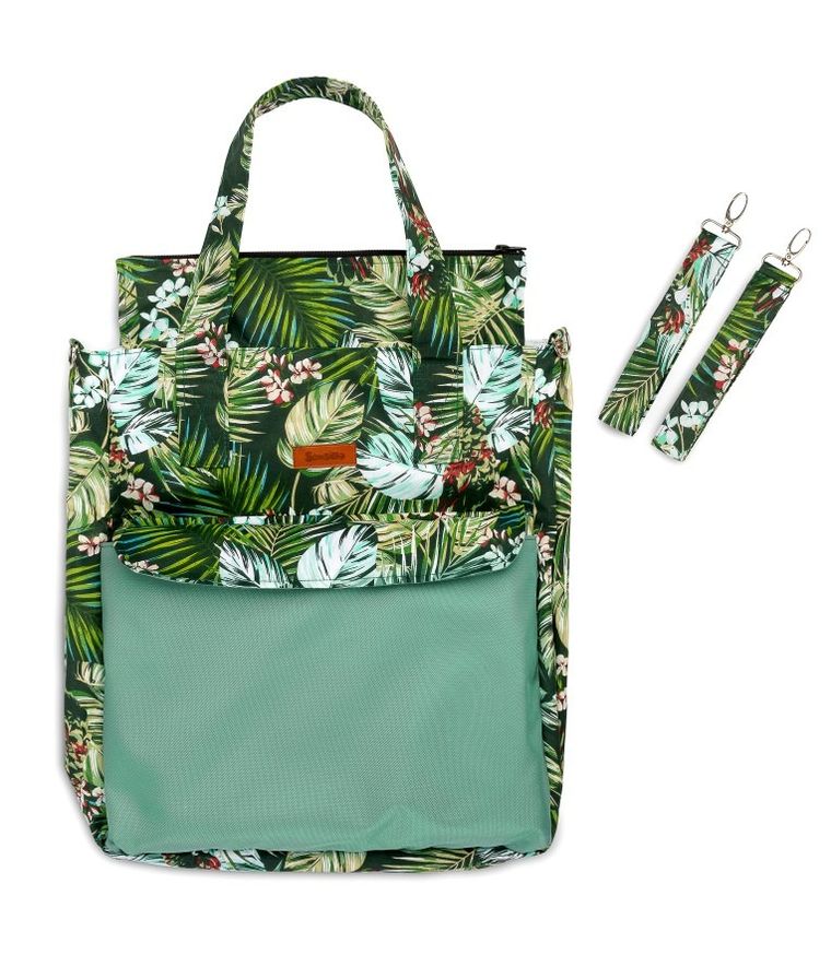 Sensillo, Dżungla, torba do wózka, zielona