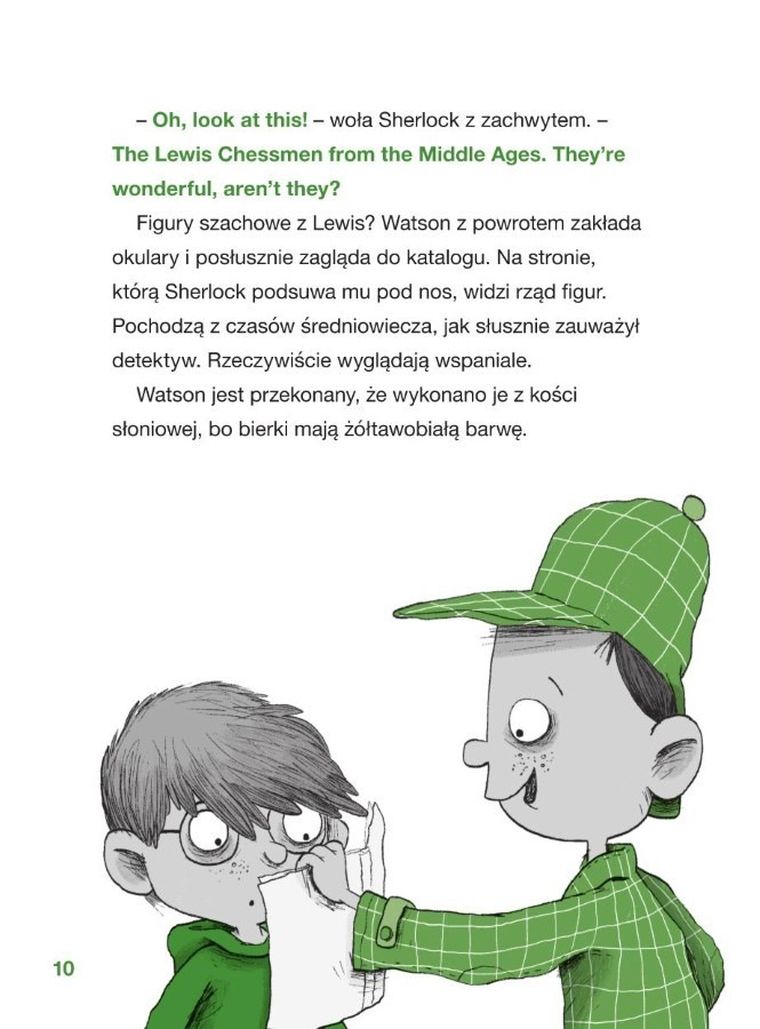 Sherlock Junior i bezgłowy goniec