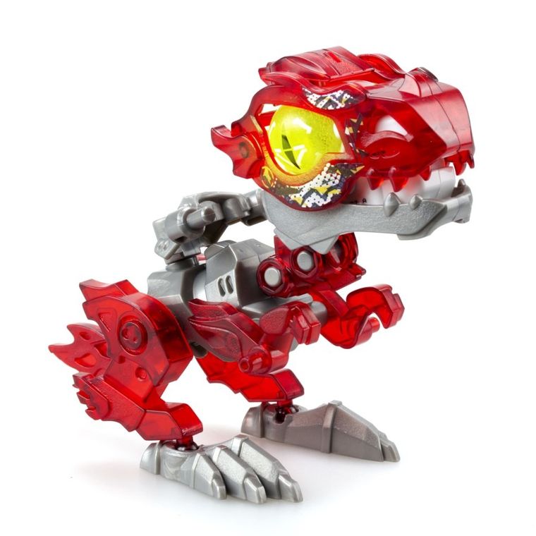 Silverlit, Biopod, Battle Duo, dinozaur do składania w jajku