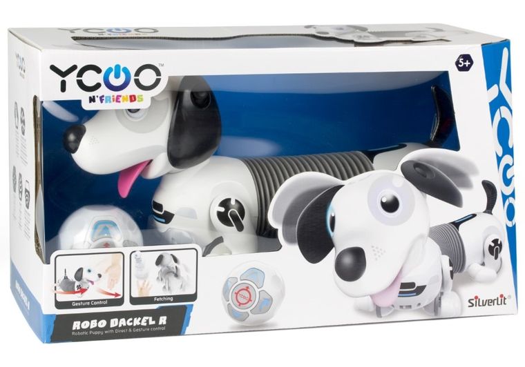 Silverlit, Robo Dackel R, robot jamniczek, zabawka interaktywna