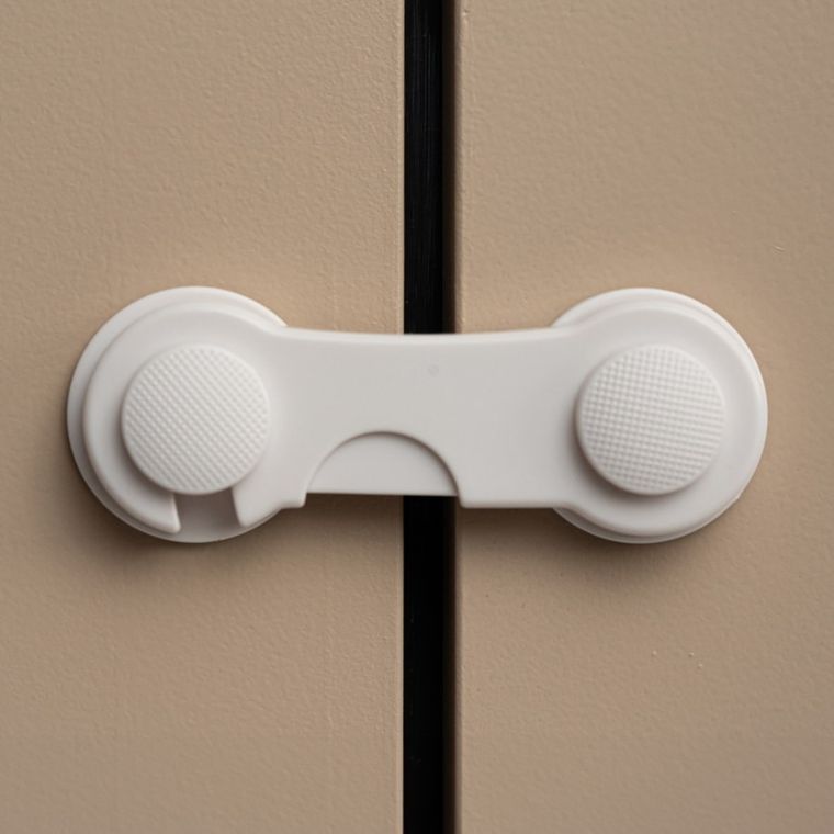 Sipo, zestaw zabezpieczeń do szaf i szuflad na zatrzask, 10 szt.