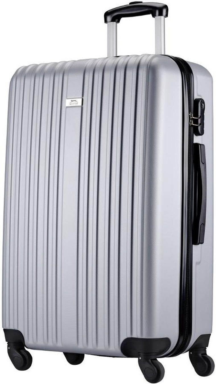 Slazenger, zestaw 2 walizek, 18 i 26 cali, silver